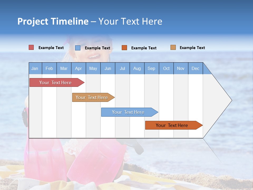 Snorkel Set Leisure Mask PowerPoint Template