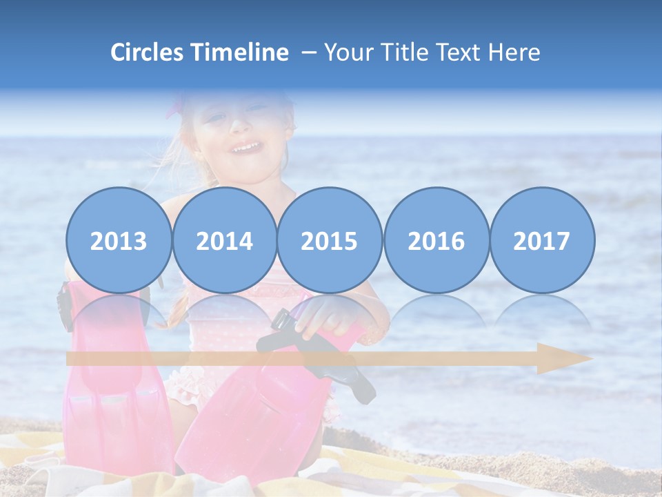 Snorkel Set Leisure Mask PowerPoint Template