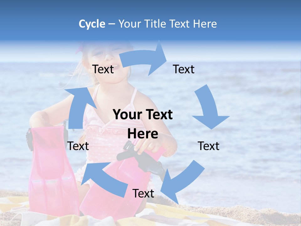 Snorkel Set Leisure Mask PowerPoint Template