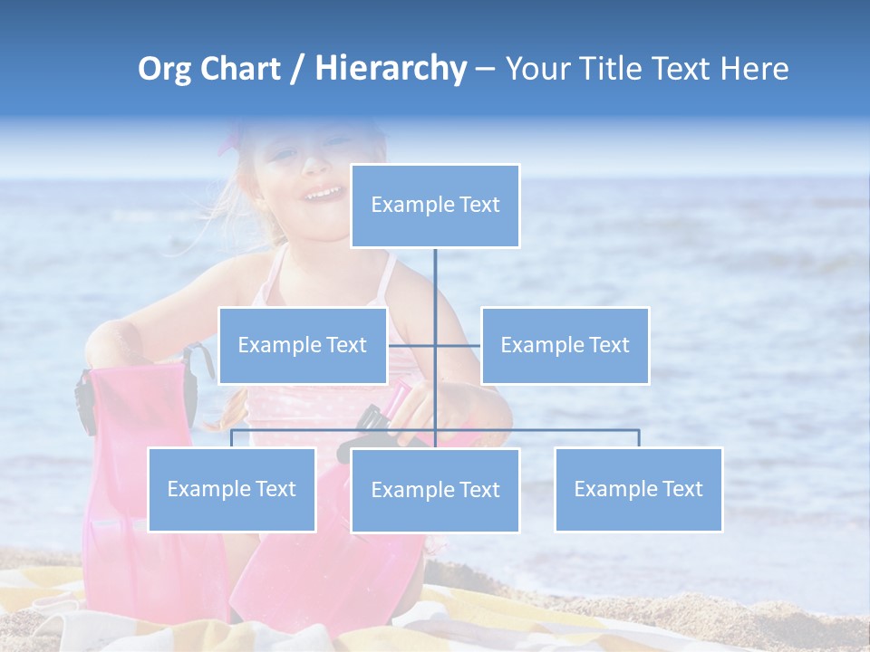 Snorkel Set Leisure Mask PowerPoint Template