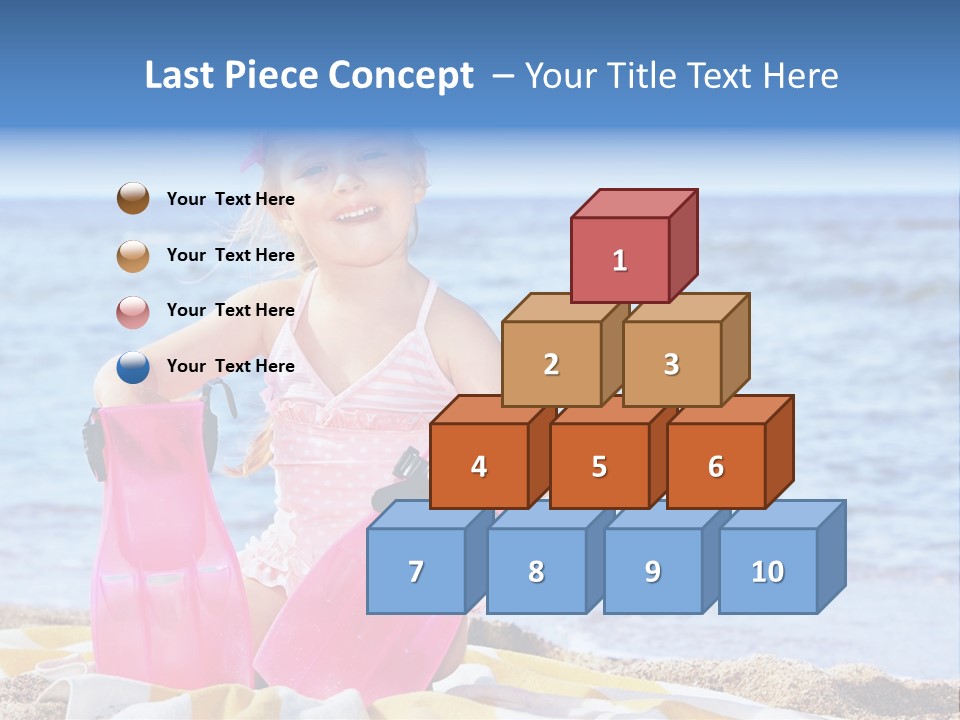 Snorkel Set Leisure Mask PowerPoint Template