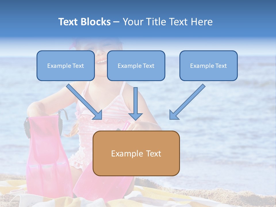 Snorkel Set Leisure Mask PowerPoint Template