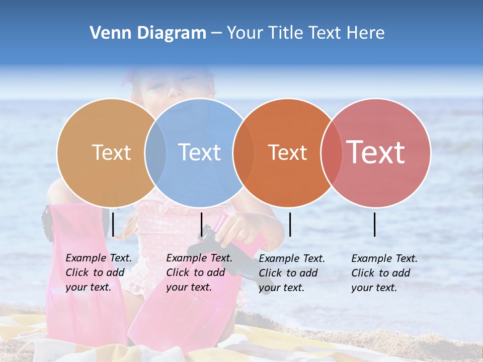 Snorkel Set Leisure Mask PowerPoint Template