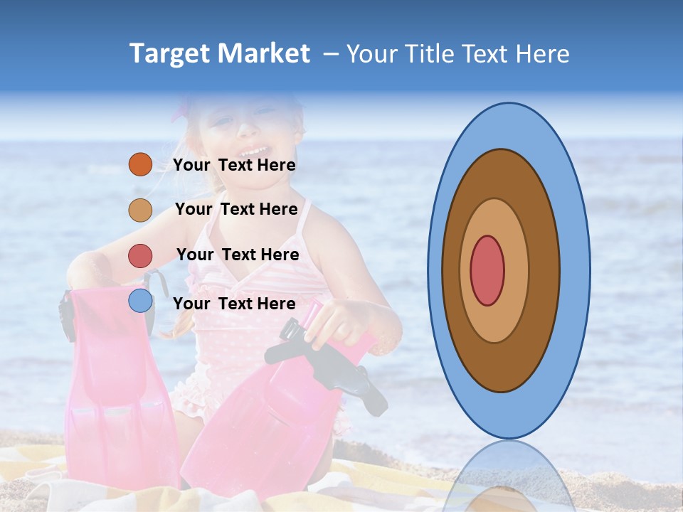 Snorkel Set Leisure Mask PowerPoint Template