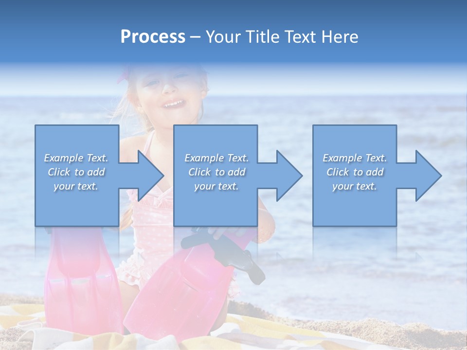 Snorkel Set Leisure Mask PowerPoint Template