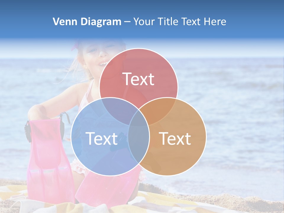 Snorkel Set Leisure Mask PowerPoint Template
