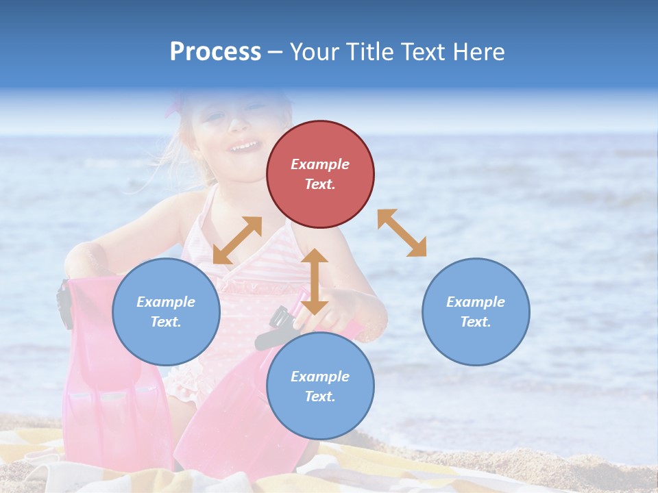 Snorkel Set Leisure Mask PowerPoint Template