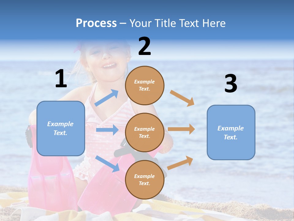 Snorkel Set Leisure Mask PowerPoint Template