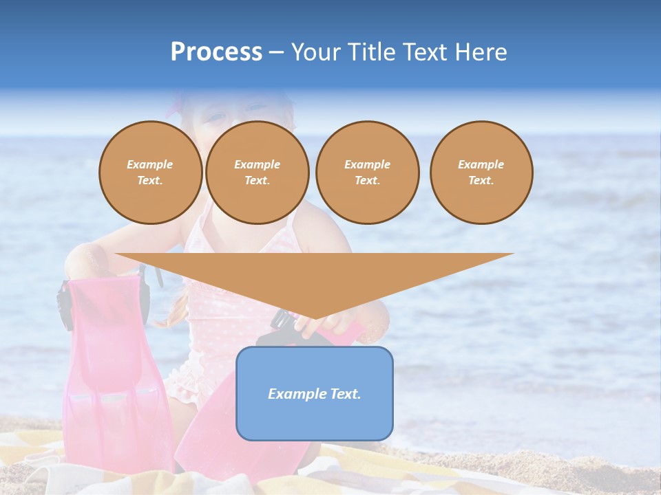 Snorkel Set Leisure Mask PowerPoint Template