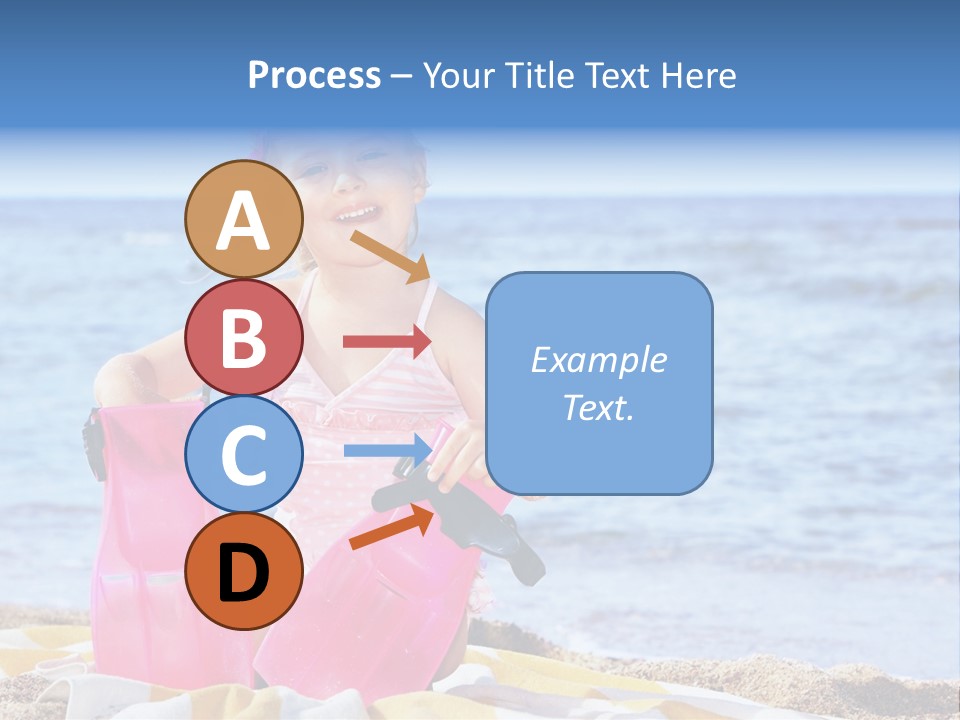 Snorkel Set Leisure Mask PowerPoint Template