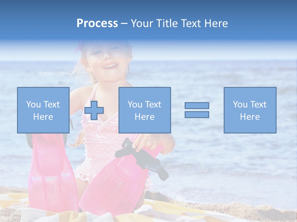 Snorkel Set Leisure Mask PowerPoint Template