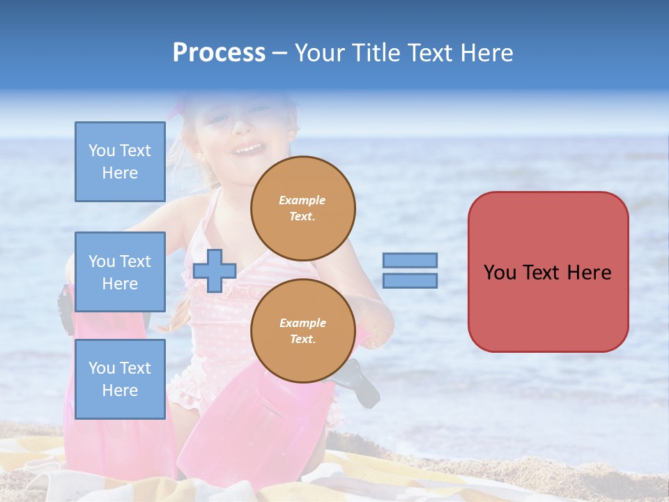 Snorkel Set Leisure Mask PowerPoint Template