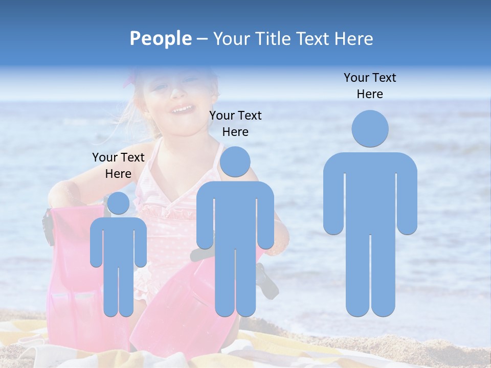 Snorkel Set Leisure Mask PowerPoint Template