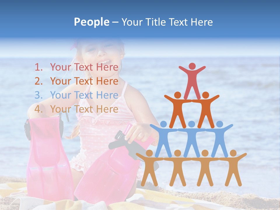 Snorkel Set Leisure Mask PowerPoint Template