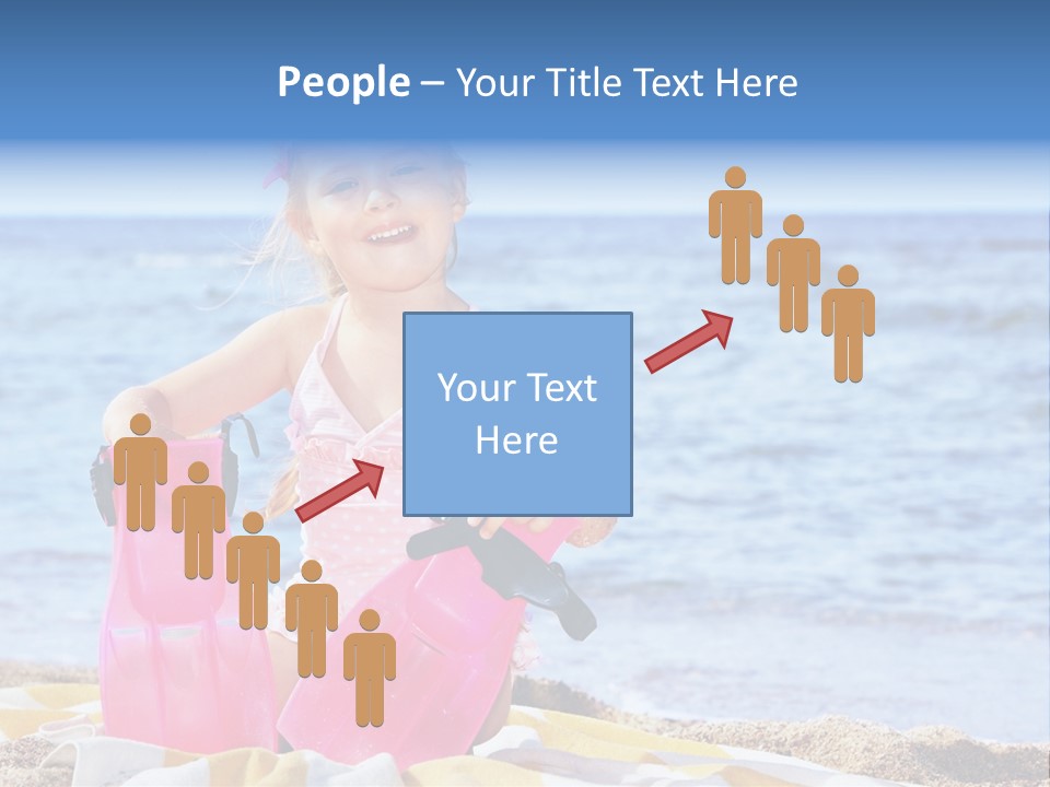 Snorkel Set Leisure Mask PowerPoint Template