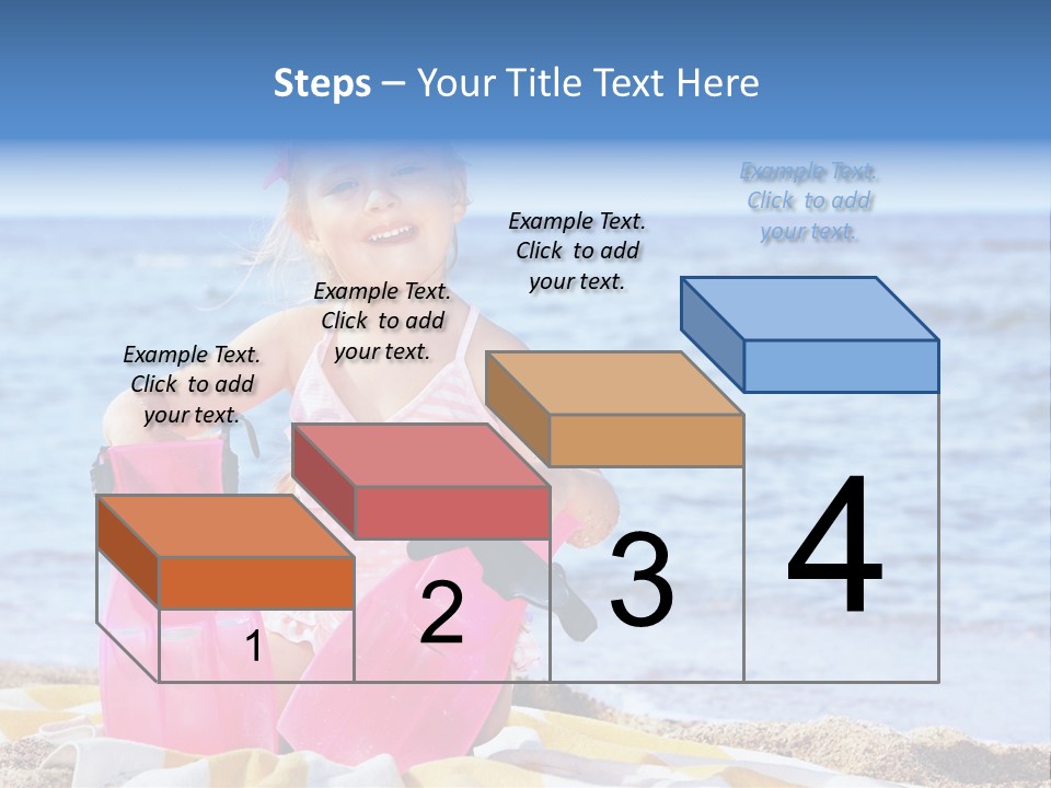 Snorkel Set Leisure Mask PowerPoint Template