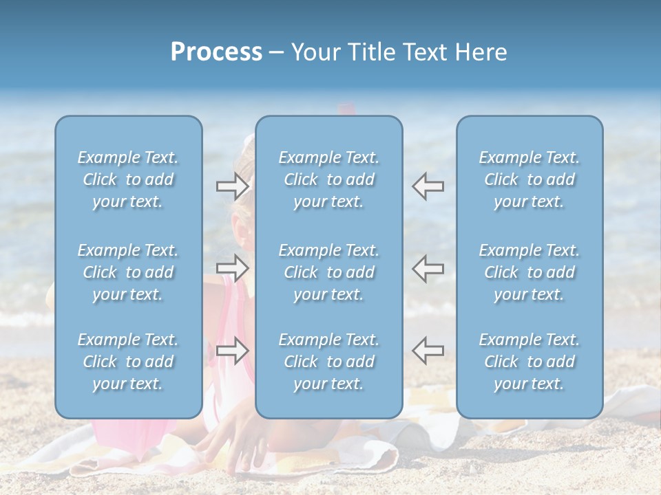 Kid Snorkeling Beauty PowerPoint Template