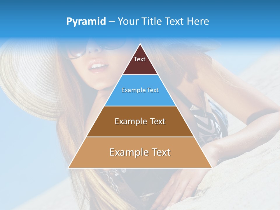 Blue Positive Rest PowerPoint Template