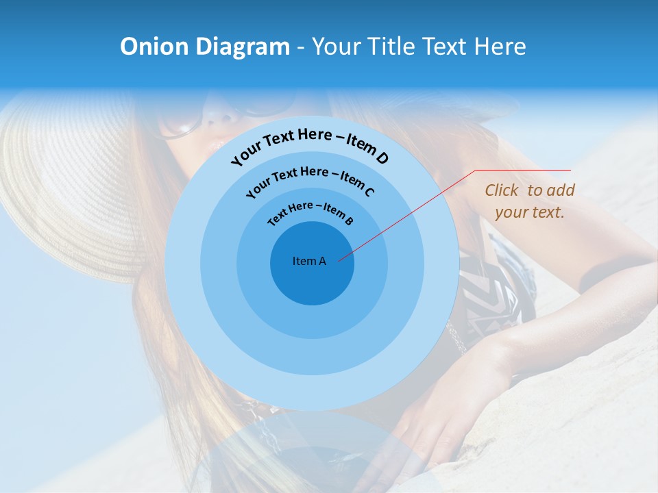 Blue Positive Rest PowerPoint Template