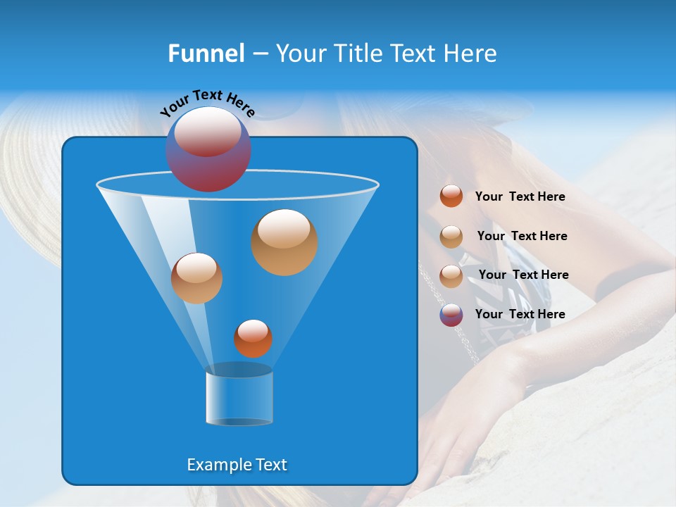 Blue Positive Rest PowerPoint Template