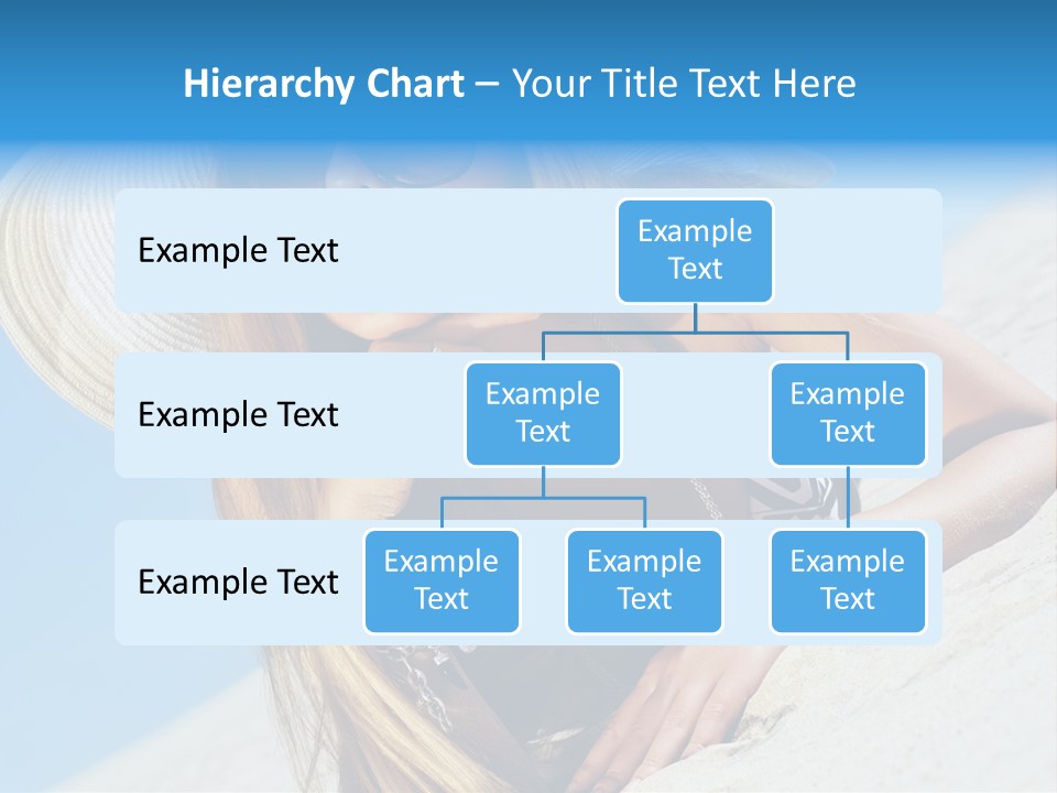 Blue Positive Rest PowerPoint Template
