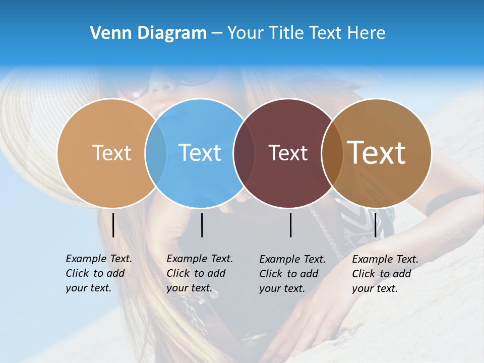 Blue Positive Rest PowerPoint Template