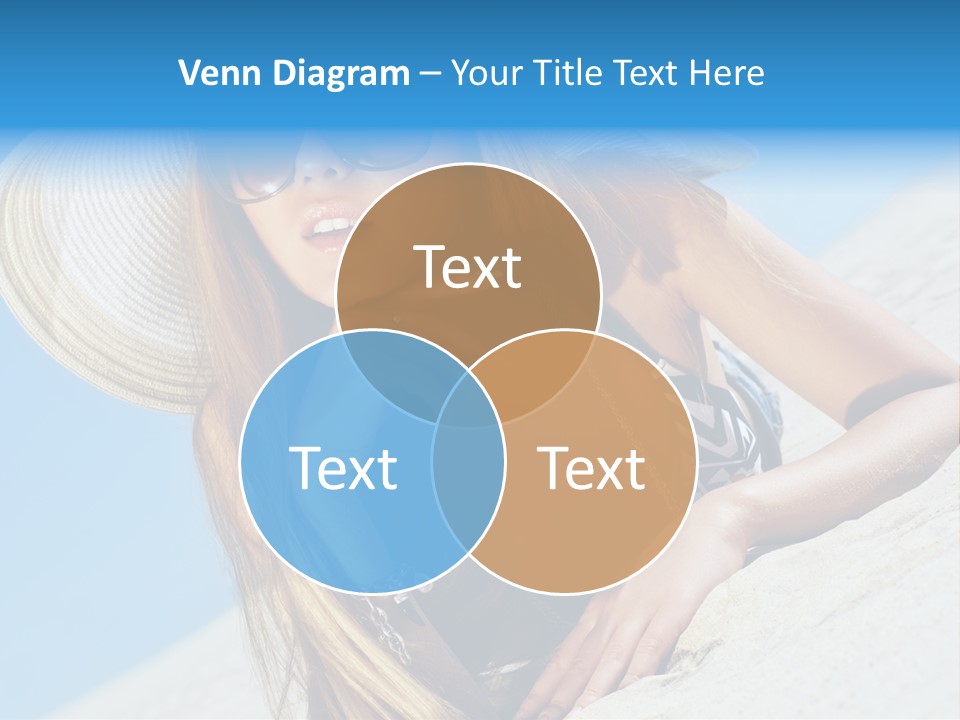 Blue Positive Rest PowerPoint Template