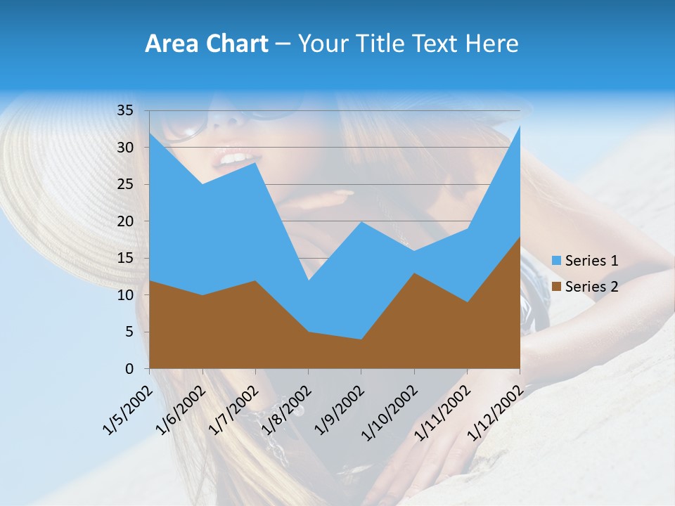 Blue Positive Rest PowerPoint Template