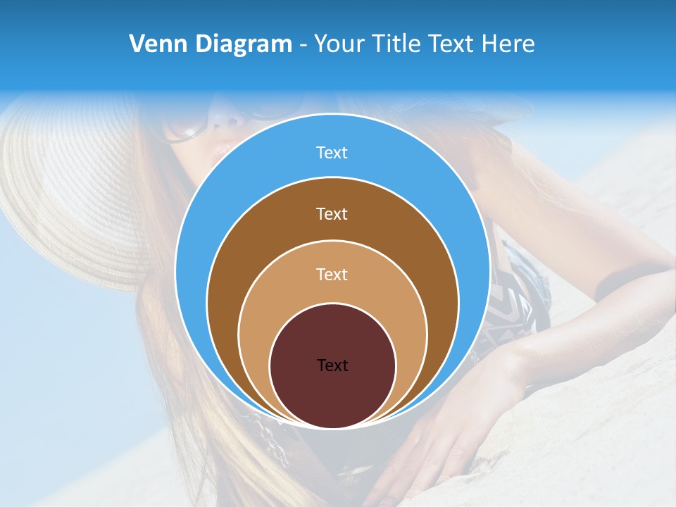 Blue Positive Rest PowerPoint Template