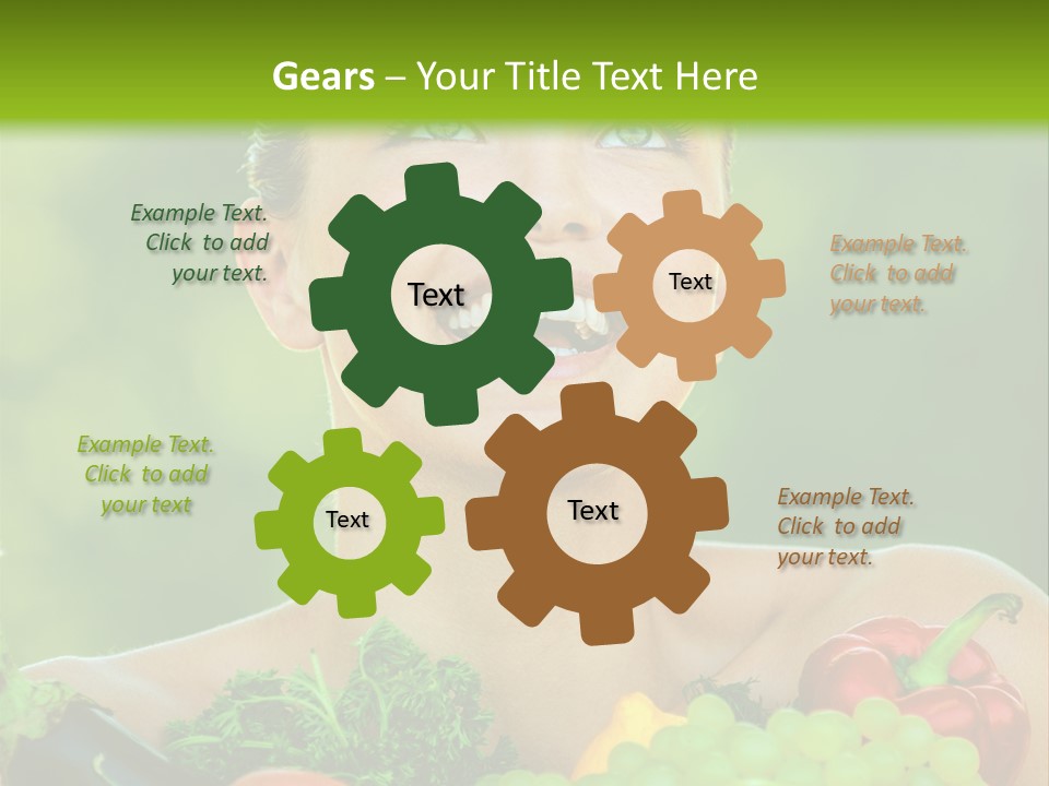 Nature Red Sweet PowerPoint Template