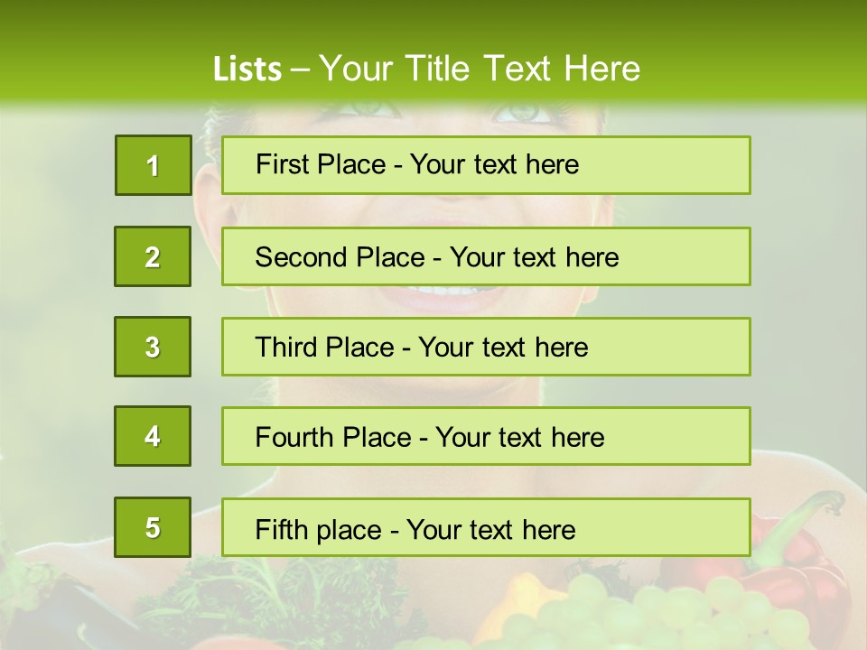 Nature Red Sweet PowerPoint Template