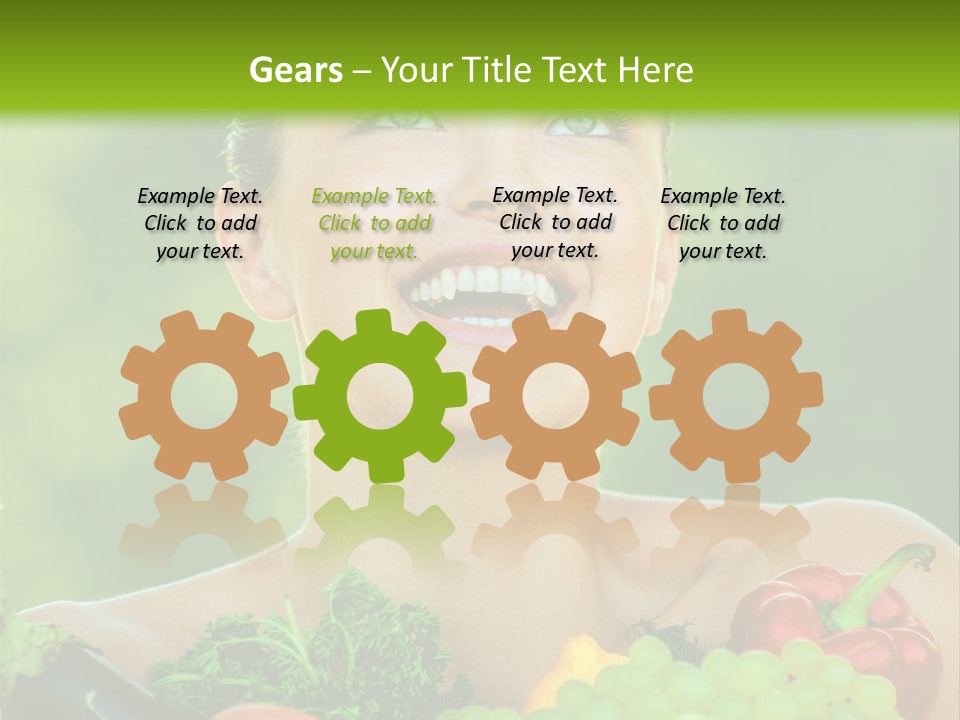 Nature Red Sweet PowerPoint Template