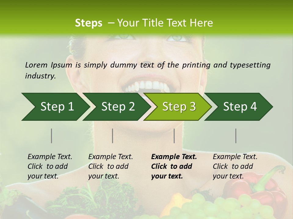 Nature Red Sweet PowerPoint Template