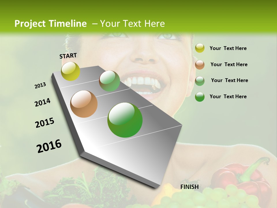 Nature Red Sweet PowerPoint Template