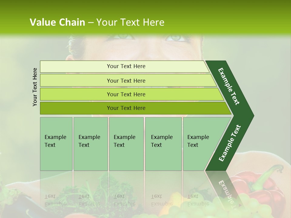 Nature Red Sweet PowerPoint Template