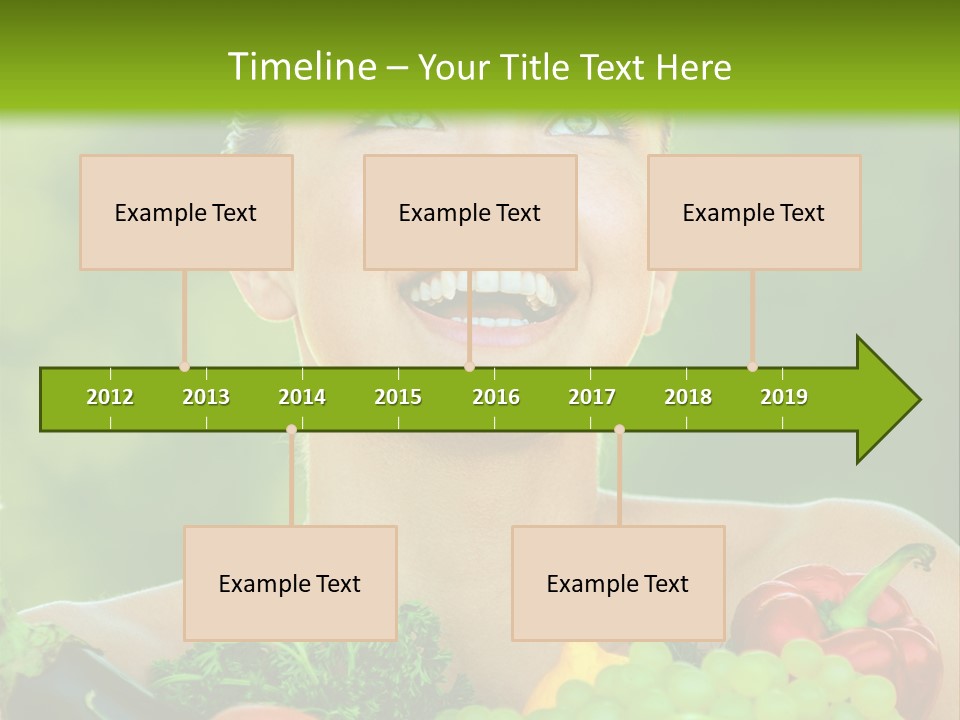 Nature Red Sweet PowerPoint Template