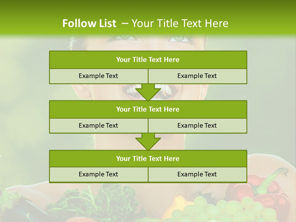 Nature Red Sweet PowerPoint Template