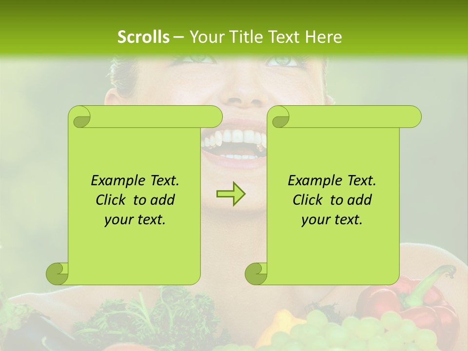 Nature Red Sweet PowerPoint Template
