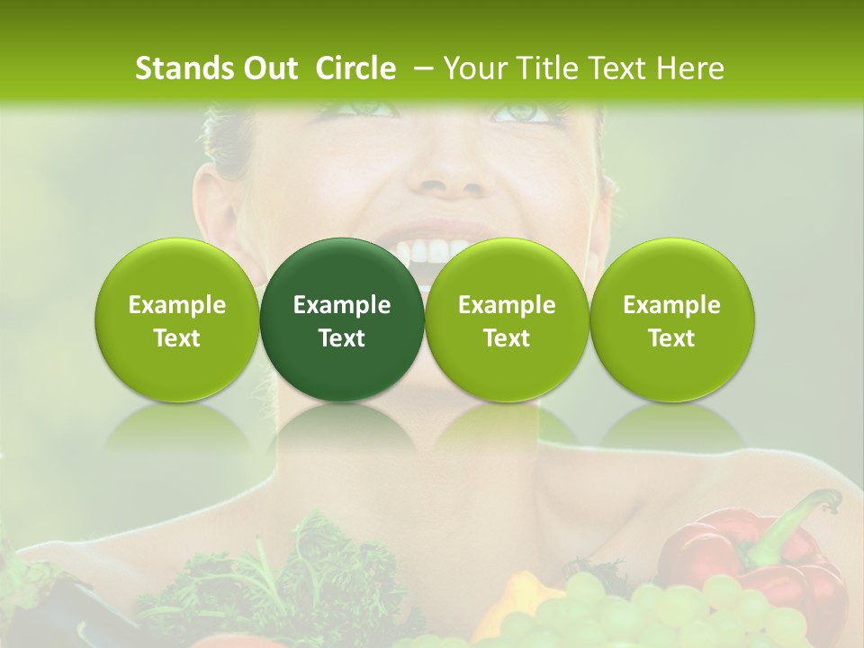 Nature Red Sweet PowerPoint Template