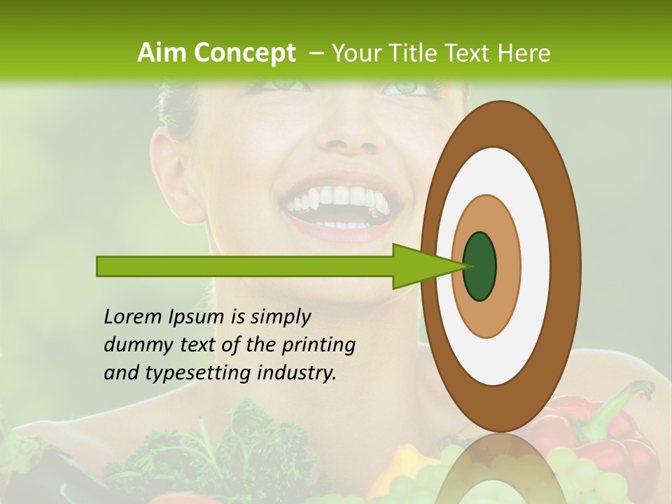 Nature Red Sweet PowerPoint Template