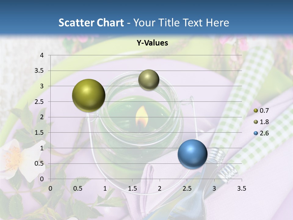 Blank Place Setting Dinner PowerPoint Template