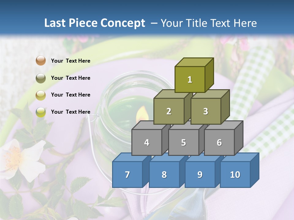 Blank Place Setting Dinner PowerPoint Template