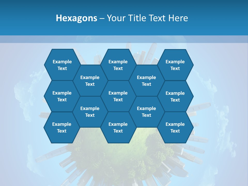 Circle Ecology Copy PowerPoint Template