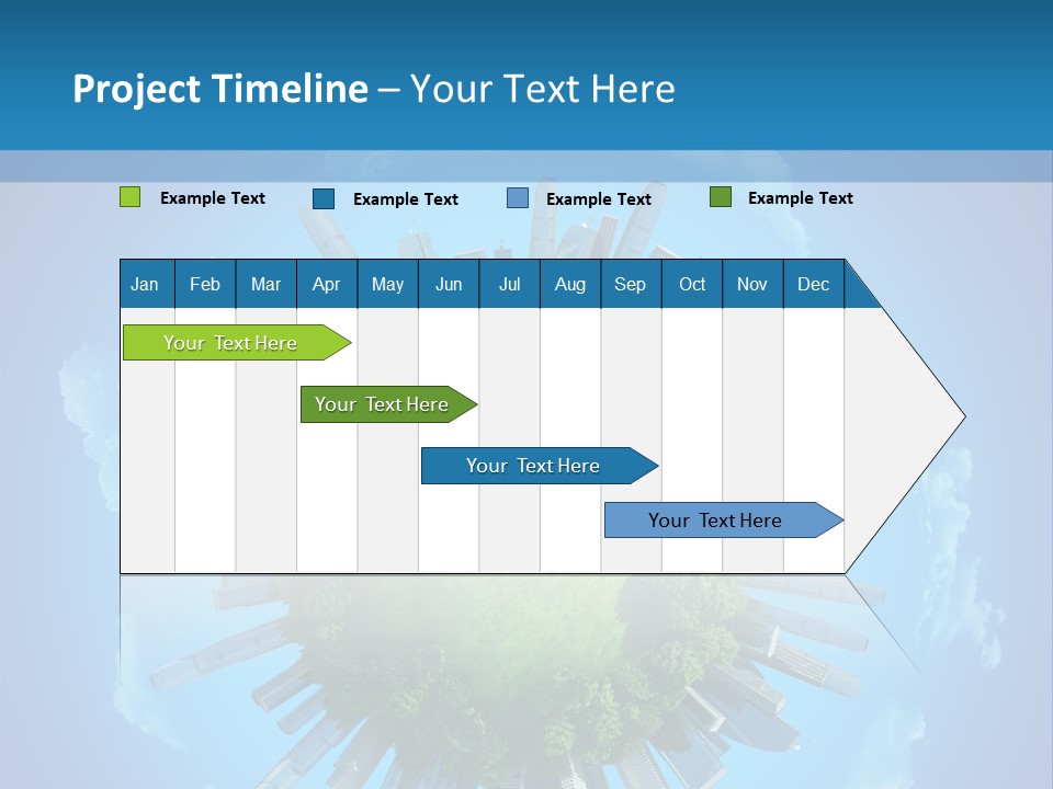 Circle Ecology Copy PowerPoint Template