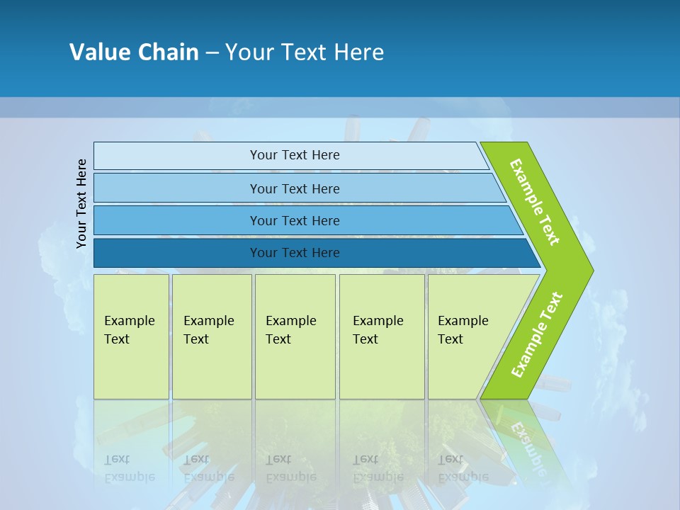 Circle Ecology Copy PowerPoint Template