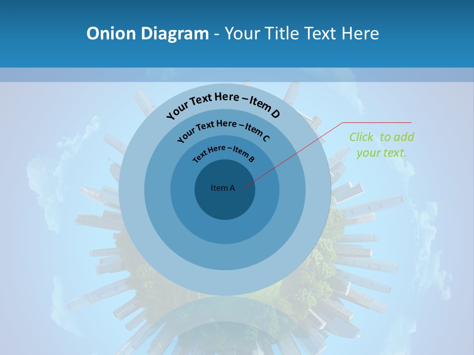 Circle Ecology Copy PowerPoint Template