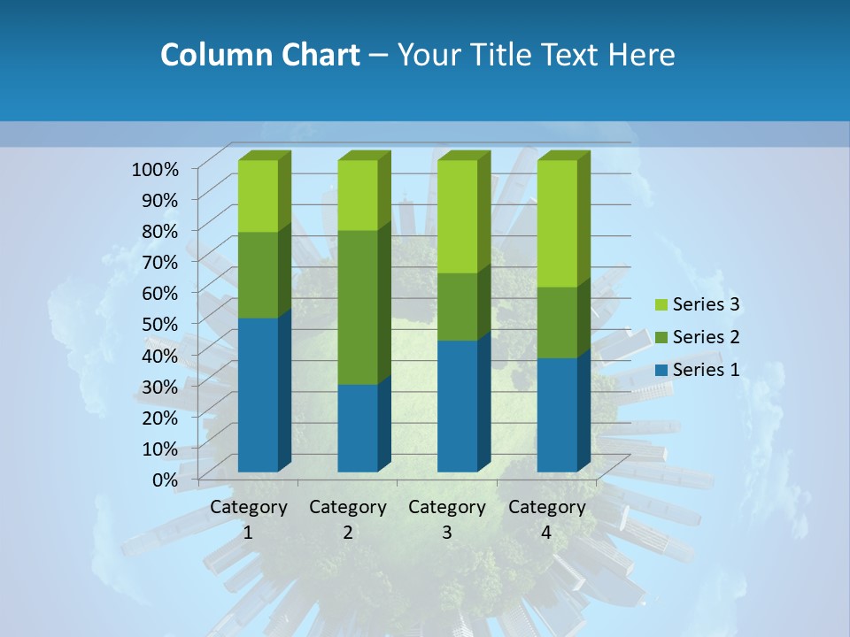 Circle Ecology Copy PowerPoint Template