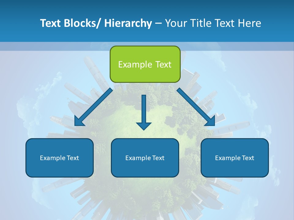 Circle Ecology Copy PowerPoint Template