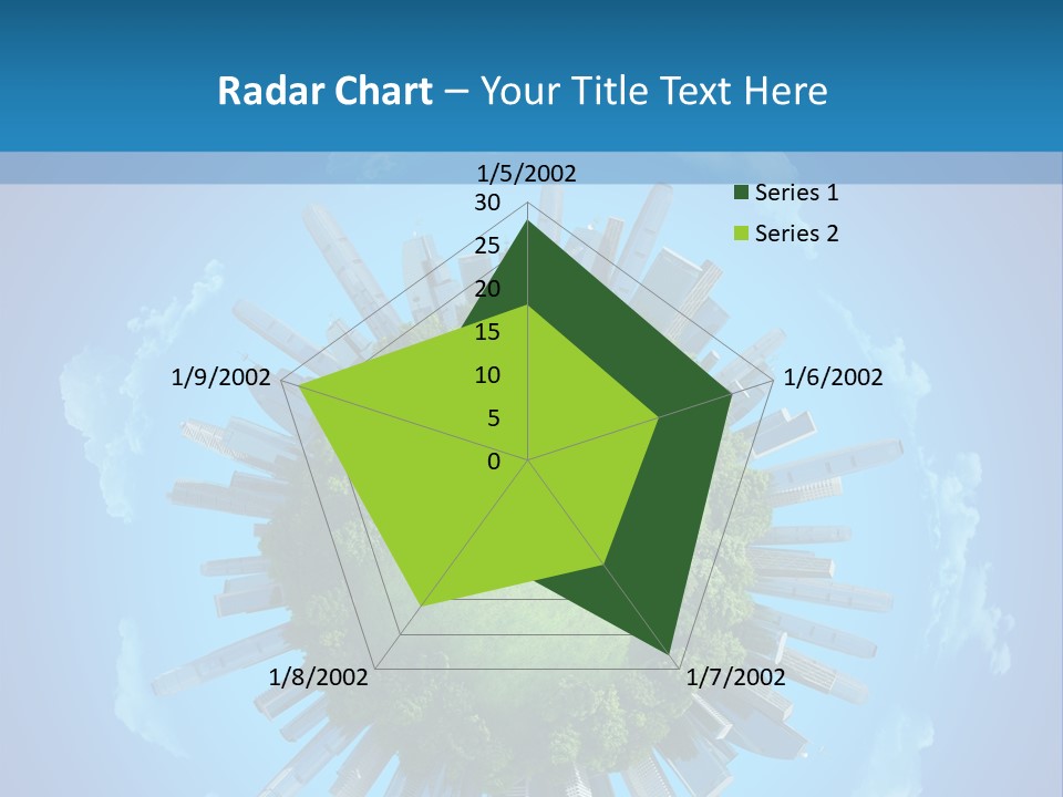 Circle Ecology Copy PowerPoint Template