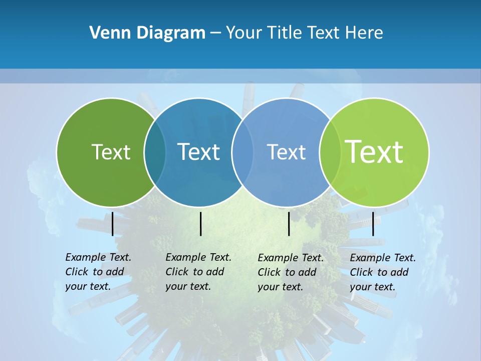 Circle Ecology Copy PowerPoint Template